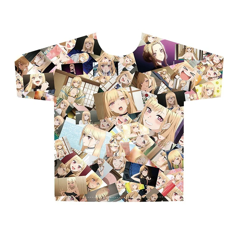 (Goods - Shirt) My Dress-Up Darling Marin Kitagawa Fan All Over Graphic T-Shirt - Image 3