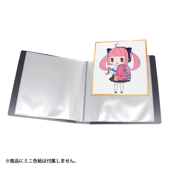 (Goods - Collection Storage) Non-Character Original Thick Type Compatible Mini Art Board Storage Folder Black - Image 3