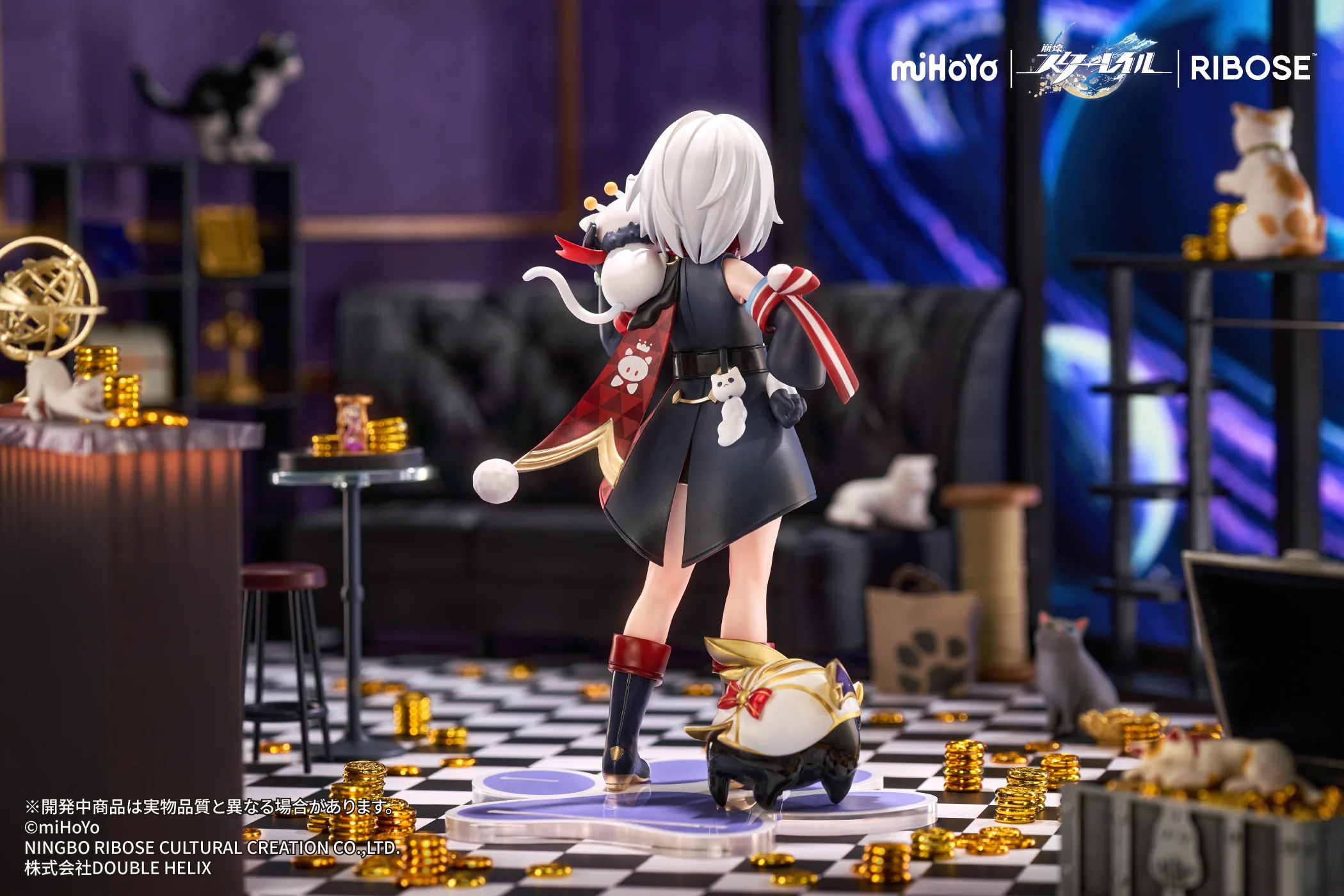 (Figure) Honkai: Star Rail - RIBOSE RISE UP+ Little Cat Series Topaz & Numby Ver. Figure - Image 16