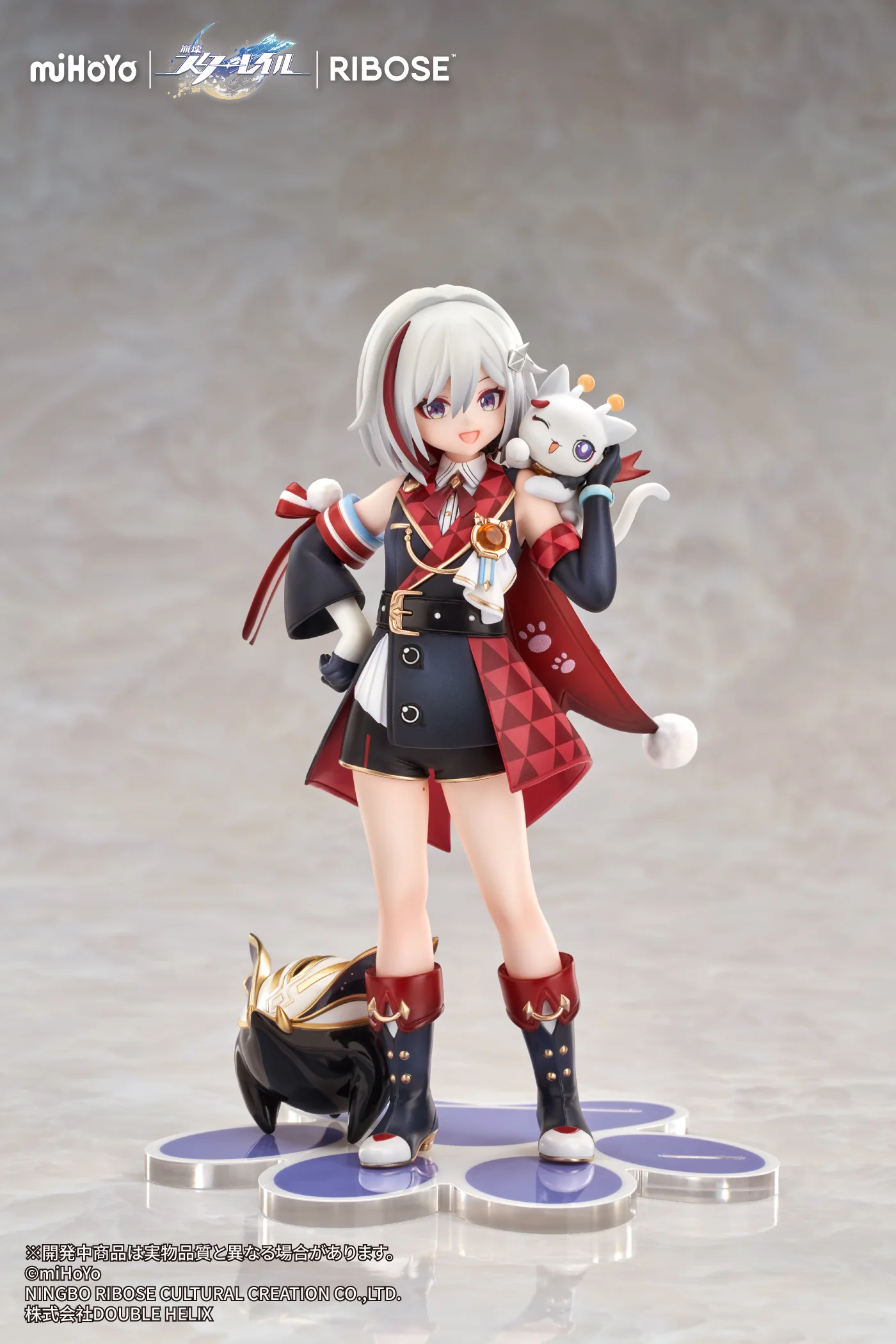 (Figure) Honkai: Star Rail - RIBOSE RISE UP+ Little Cat Series Topaz & Numby Ver. Figure - Image 4